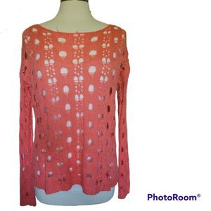 WELL LOVED Issue Orange Sweater - M/L